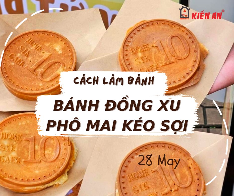 Khám Phá Cách Làm Bánh Đồng Xu Phô Mai “ HOT RẦN RẦN “ Hiện Nay